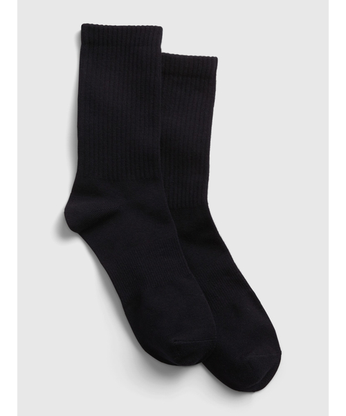 GAP(ギャップ)の「アスレチック クルーソックス(ソックス/靴下・メンズ・グレー/その他/ネイビー・ONE SIZE)」の2枚目の写真