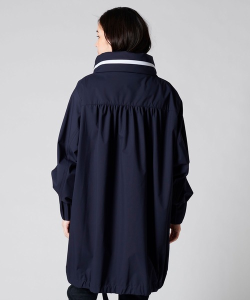 TATRAS ネイビー マウンテンパーカー TATRAS（タトラス）の「TATRAS デニムナイロンマウンテンパーカー