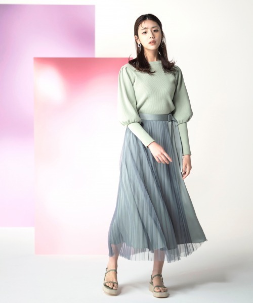 Andemiu（アンデミュウ）の「【貴島明日香コラボ】チュールレイヤード