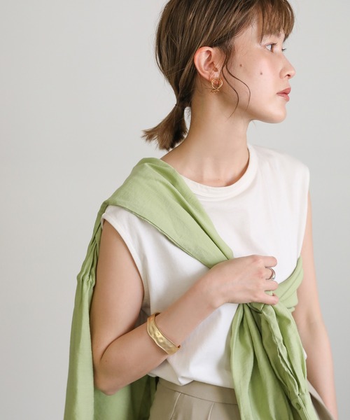 select MOCA（セレクトモカ）の「ニュアンスワイドバングル（バングル/リストバンド・レディース・シルバー/ゴールド・FREE）」の9枚目の写真