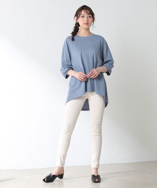 Honeys（ハニーズ）の「ボリューム袖チュニック（その他トップス・レディース・ブルー/パープル/ブラック/モカ/アイボリー・L/LL/M）」の19枚目の写真