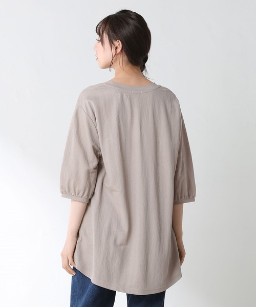 Honeys（ハニーズ）の「ボリューム袖チュニック（その他トップス・レディース・ブルー/パープル/ブラック/モカ/アイボリー・L/LL/M）」の15枚目の写真