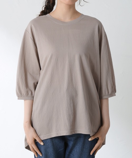 Honeys（ハニーズ）の「ボリューム袖チュニック（その他トップス・レディース・ブルー/パープル/ブラック/モカ/アイボリー・L/LL/M）」の6枚目の写真