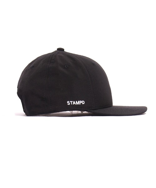 STAMPD（スタンプド）の「STAMPD/スタンプド  Matte Nylon Sport Cap（キャップ・メンズ・ブラック・ONE SIZE）」の2枚目の写真