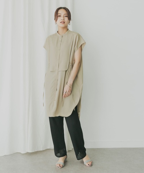 KBF+（ケービーエフプラス）の「KBF+　メッシュニットパンツ（その他パンツ・レディース・ブラック/アイボリー/ラベンダー・ONE）」の11枚目の写真