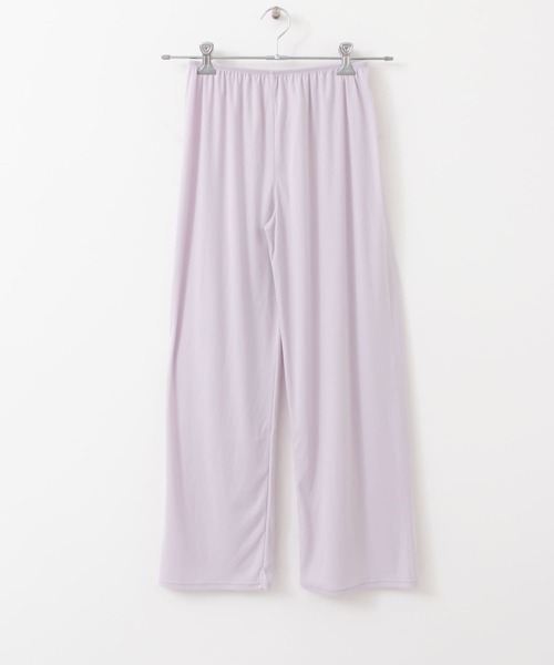 KBF+（ケービーエフプラス）の「KBF+　メッシュニットパンツ（その他パンツ・レディース・ブラック/アイボリー/ラベンダー・ONE）」の22枚目の写真