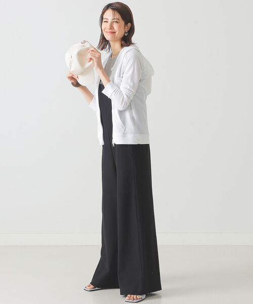 BEAMS LIGHTS（ビームスライツ）の「BEAMS LIGHTS / ブロック インレー コンビネゾン（つなぎ/オールインワン・レディース・ブラック/ブラウン・ONE SIZE）」の11枚目の写真