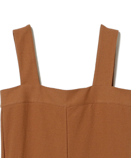 BEAMS LIGHTS（ビームスライツ）の「BEAMS LIGHTS / ブロック インレー コンビネゾン（つなぎ/オールインワン・レディース・ブラック/ブラウン・ONE SIZE）」の20枚目の写真