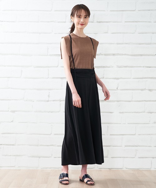 en recre（アンレクレ）の「3WAYワンピ－ス（ワンピース・レディース・ブラック/MD.GRY/カーキ・2）」の2枚目の写真