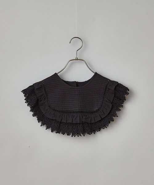 CIAOPANIC（チャオパニック）の「レースつけ襟　ビックカラー（付け襟・レディース・オフホワイト/ブラック/ベージュ・FREE）」の19枚目の写真