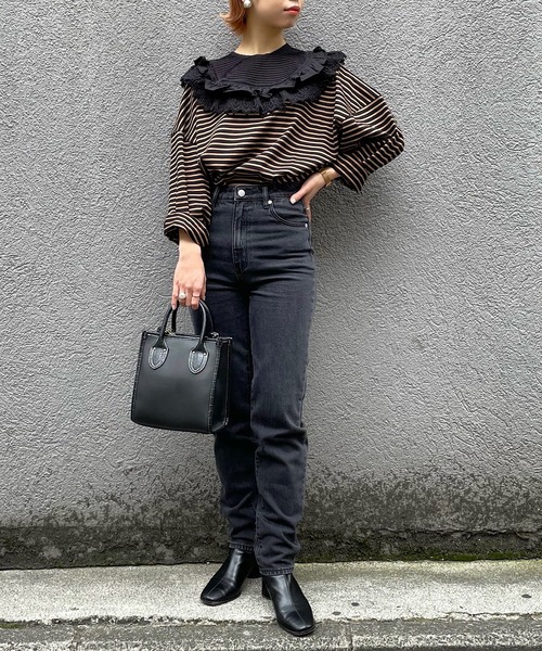 CIAOPANIC（チャオパニック）の「レースつけ襟　ビックカラー（付け襟・レディース・オフホワイト/ブラック/ベージュ・FREE）」の18枚目の写真