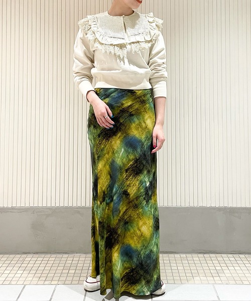 CIAOPANIC（チャオパニック）の「レースつけ襟　ビックカラー（付け襟・レディース・オフホワイト/ブラック/ベージュ・FREE）」の21枚目の写真