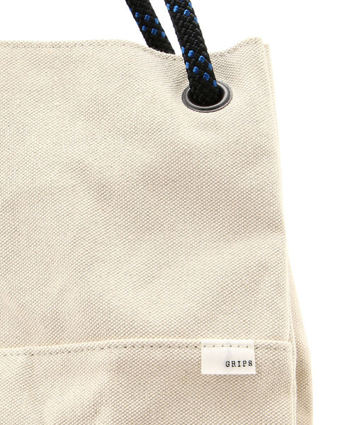 grips（グリップス）の「GRIPS / グリップス /HAB フレンチリネントートバッグ/M（トートバッグ・メンズ・ナチュラル・FREE）」の6枚目の写真