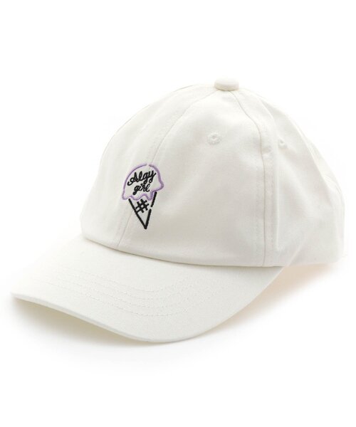 algy（アルジー）の「オーロラベルトキャップ（キャップ・キッズ・ブラック/ラベンダー/オフホワイト・MEDIUM/SMALL）」の5枚目の写真