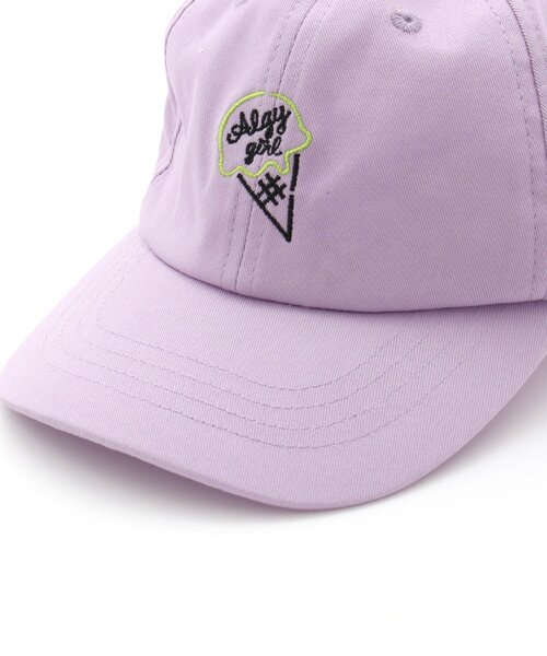 algy（アルジー）の「オーロラベルトキャップ（キャップ・キッズ・ブラック/ラベンダー/オフホワイト・MEDIUM/SMALL）」の10枚目の写真