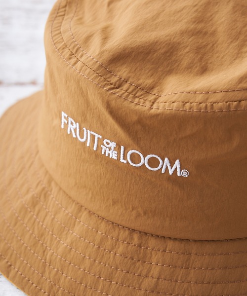 FRUIT OF THE LOOM（フルーツオブザルーム）の「【KIDS】【フルーツオブザルーム×TYPY】FRUITMAN KID's BUCKETHAT（ハット・キッズ・ブラック/ベージュ/グリーン・54）」の5枚目の写真