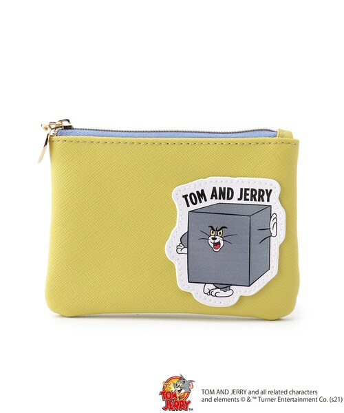 DRESKIP（ドレスキップ）の「◆【トムとジェリー】カードケース（ポーチ・レディース・イエロー/ライトパープル・00）」の7枚目の写真