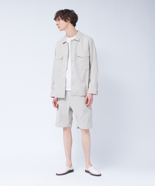 ABAHOUSE（アバハウス）の「DRY MIX ﾕｰﾃｨﾘﾃｨｰｼｬﾂ（シャツ/ブラウス・メンズ・チャコールグレー/グレイッシュベージュ/カーキ/グレイッシュブルー・44/48/46）」の5枚目の写真