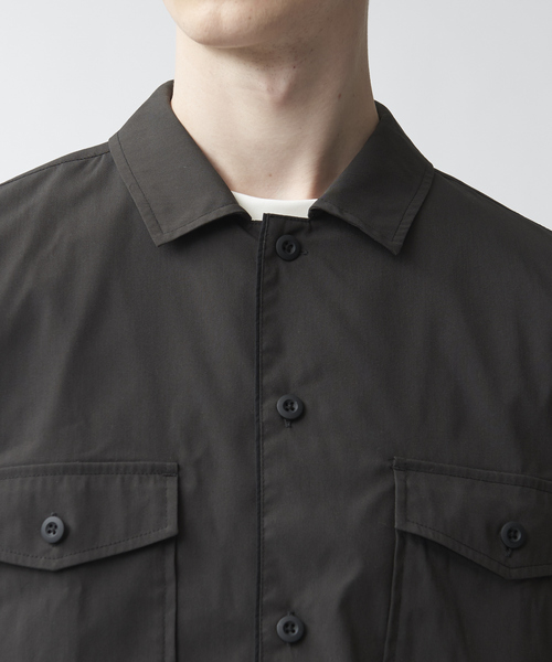 ABAHOUSE（アバハウス）の「DRY MIX ﾕｰﾃｨﾘﾃｨｰｼｬﾂ（シャツ/ブラウス・メンズ・チャコールグレー/グレイッシュベージュ/カーキ/グレイッシュブルー・44/48/46）」の8枚目の写真