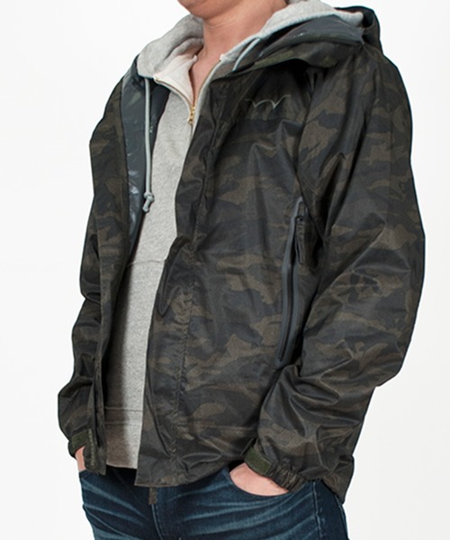 EDWIN（エドウィン）の「【EDWIN】ベリオス レインジャケット PRO EW-500（マウンテンパーカー・メンズ・インディゴブルー/その他/オリーブ・L/LL/M）」の8枚目の写真