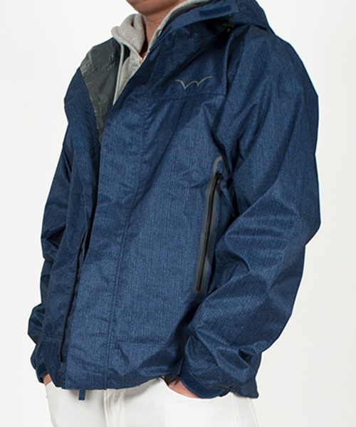 EDWIN（エドウィン）の「【EDWIN】ベリオス レインジャケット PRO EW-500（マウンテンパーカー・メンズ・インディゴブルー/その他/オリーブ・L/LL/M）」の5枚目の写真