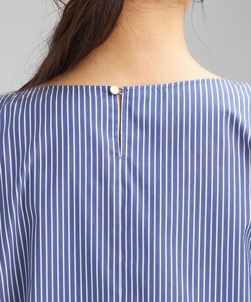 green label relaxing（グリーンレーベルリラクシング）の「CB コットン ブロード 袖 ギャザー ブラウス（シャツ/ブラウス・レディース・ブラック/ライム/その他1/ホワイト・FREE）」の10枚目の写真