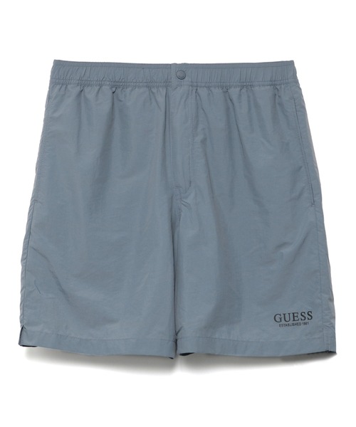 Guess(ゲス)の「Logo Nylon Shorts(その他パンツ・メンズ・ライトブルー/ブラック/グリーン・SMALL/LARGE/X-LARGE/MEDIUM)」の4枚目の写真