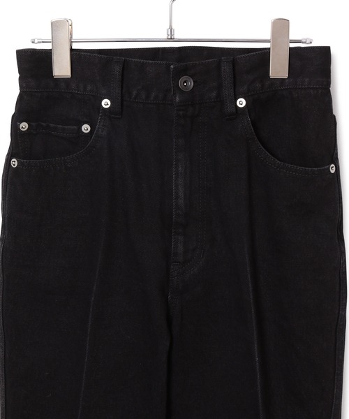 ADAM ET ROPE'(アダムエロペ)の「【WEB限定】カラーデニムセンターラインパンツ(デニムパンツ・レディース・ライトグレー/ブラック・38/36/34)」の14枚目の写真