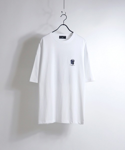 ILL'S(イルズ)の「ILL'S / イルズ ハット/ブック ガールイラストTシャツ(Tシャツ/カットソー・メンズ・ブラック/ベージュ/ミント/グレー系その他/ホワイト系その他/ホワイト・M/L)」の7枚目の写真