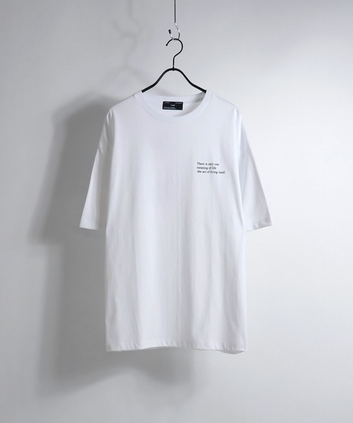 ILL'S(イルズ)の「ILL'S / イルズ ハット/ブック ガールイラストTシャツ(Tシャツ/カットソー・メンズ・ブラック/ベージュ/ミント/グレー系その他/ホワイト系その他/ホワイト・M/L)」の9枚目の写真