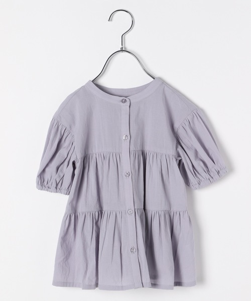 GLOBAL WORK（グローバルワーク）の「2way楊柳ブラウス/キッズ/939865（シャツ/ブラウス・キッズ・オフホワイト/ブルー系その他7/ホワイト・110cm/100cm/120cm/130cm/140cm/150cm/160cm）」の11枚目の写真