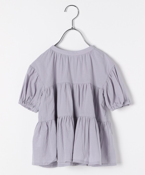 GLOBAL WORK（グローバルワーク）の「2way楊柳ブラウス/キッズ/939865（シャツ/ブラウス・キッズ・オフホワイト/ブルー系その他7/ホワイト・110cm/100cm/120cm/130cm/140cm/150cm/160cm）」の17枚目の写真