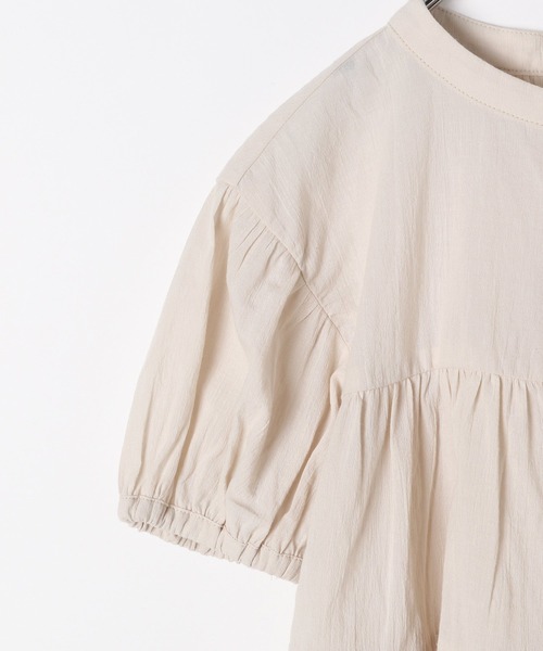 GLOBAL WORK（グローバルワーク）の「2way楊柳ブラウス/キッズ/939865（シャツ/ブラウス・キッズ・オフホワイト/ブルー系その他7/ホワイト・110cm/100cm/120cm/130cm/140cm/150cm/160cm）」の10枚目の写真