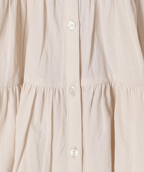 GLOBAL WORK（グローバルワーク）の「2way楊柳ブラウス/キッズ/939865（シャツ/ブラウス・キッズ・オフホワイト/ブルー系その他7/ホワイト・110cm/100cm/120cm/130cm/140cm/150cm/160cm）」の15枚目の写真