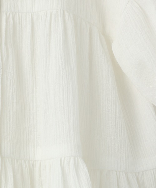 GLOBAL WORK（グローバルワーク）の「2way楊柳ブラウス/キッズ/939865（シャツ/ブラウス・キッズ・オフホワイト/ブルー系その他7/ホワイト・110cm/100cm/120cm/130cm/140cm/150cm/160cm）」の18枚目の写真