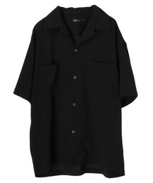 CRAFT STANDARD BOUTIQUE | オープンカラーポリトロBIGシャツ　＊(シャツ/ブラウス)