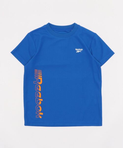 Reebok（リーボック）の「【Reebok / リーボック】キッズラッシュTシャツ（Tシャツ/カットソー・キッズ・ブラック/ブルー・130/140/150/160/170）」の2枚目の写真