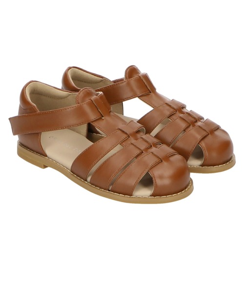 ORiental TRaffic（オリエンタルトラフィック）の「キッズ グルカサンダル K-122 15.0cm～20.0cm（サンダル・キッズ・ホワイト/ブラック/ブラウン・15.0cm/19.0cm/17.0cm/16.0cm/18.0cm/20.0cm）」の19枚目の写真