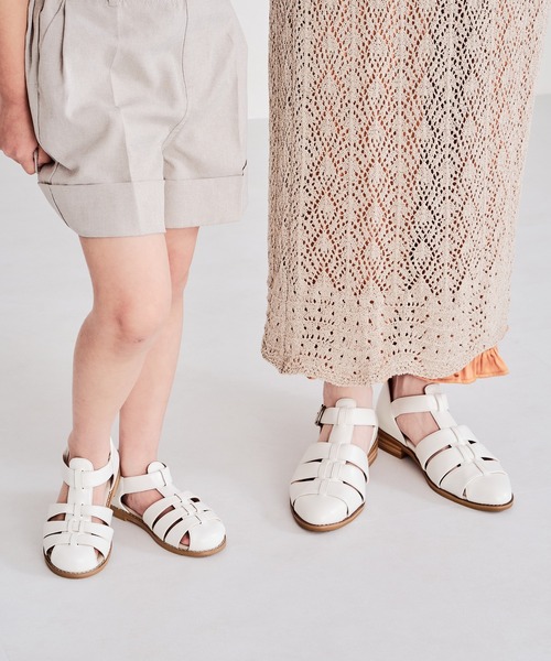 ORiental TRaffic（オリエンタルトラフィック）の「キッズ グルカサンダル K-122 15.0cm～20.0cm（サンダル・キッズ・ホワイト/ブラック/ブラウン・15.0cm/19.0cm/17.0cm/16.0cm/18.0cm/20.0cm）」の10枚目の写真