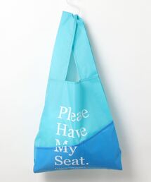 【ETHICALTOMORROW】再生PETのBAGでHave My Seatと囁くBAG