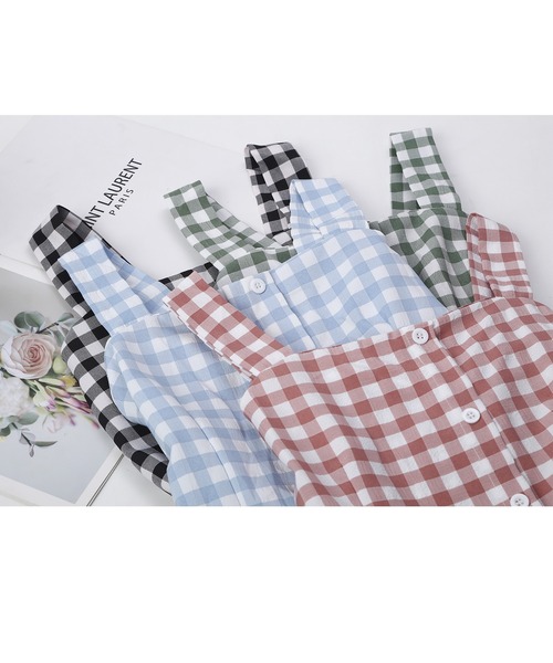 MAISON DE THERESE(メゾン ド テレーズ)の「ギンガムチェックワンピース(ワンピース・レディース・D/C/B/A・M)」の11枚目の写真