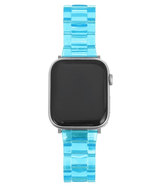 Urban Coral（アーバンコーラル）の「Apple Watch Band / アップルウォッチ バンド クリアレジン / Urban Coral（デジタル腕時計・レディース・ライトブルー/ブラック/パープル/ピンク/イエロー/オレンジ/ブルー/クリア・40mm/44mm）」の11枚目の写真