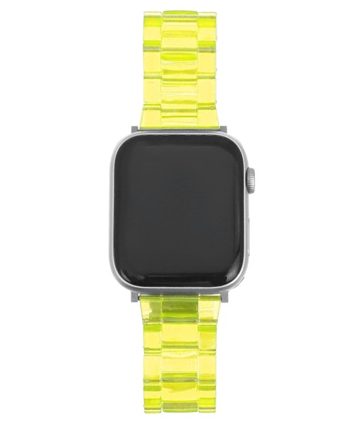 Urban Coral（アーバンコーラル）の「Apple Watch Band / アップルウォッチ バンド クリアレジン / Urban Coral（デジタル腕時計・レディース・ライトブルー/ブラック/パープル/ピンク/イエロー/オレンジ/ブルー/クリア・40mm/44mm）」の12枚目の写真