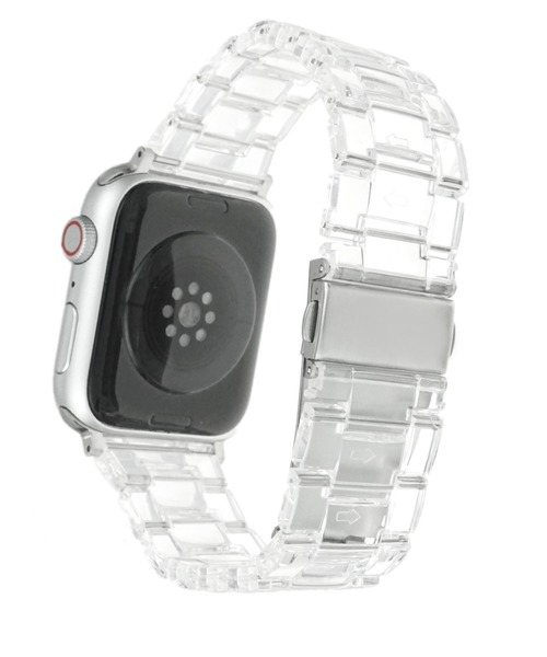 Urban Coral（アーバンコーラル）の「Apple Watch Band / アップルウォッチ バンド クリアレジン / Urban Coral（デジタル腕時計・レディース・ライトブルー/ブラック/パープル/ピンク/イエロー/オレンジ/ブルー/クリア・40mm/44mm）」の17枚目の写真