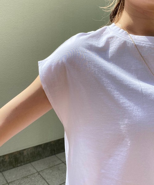 CAPRICIEUX LE'MAGE（カプリシューレマージュ）の「〈セットアイテム〉フレンチTキャミワンピースセット（ワンピース・レディース・ブルー/イエロー/ブラック・FREE）」の5枚目の写真