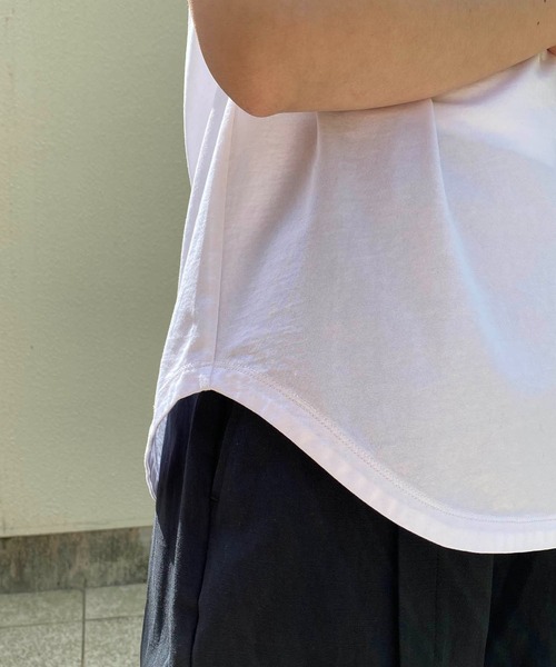 CAPRICIEUX LE'MAGE（カプリシューレマージュ）の「〈セットアイテム〉フレンチTキャミワンピースセット（ワンピース・レディース・ブルー/イエロー/ブラック・FREE）」の9枚目の写真