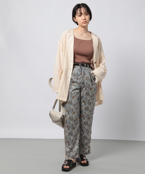 PAGEBOY（ページボーイ）の「ネオボヘミアンガラパンツ（その他パンツ・レディース・ブラック系その他/ネイビー系・FREE）」の9枚目の写真