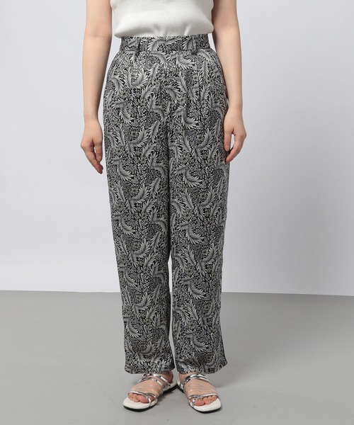 PAGEBOY（ページボーイ）の「ネオボヘミアンガラパンツ（その他パンツ・レディース・ブラック系その他/ネイビー系・FREE）」の3枚目の写真