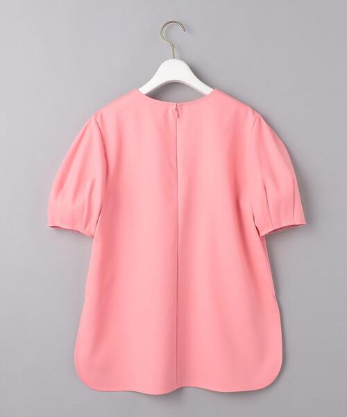 UNITED ARROWS（ユナイテッドアローズ）の「UBC バルーン ショートスリーブ ブラウス◆（シャツ/ブラウス・レディース・ブラック/オフホワイト/ピンク・38/36）」の13枚目の写真