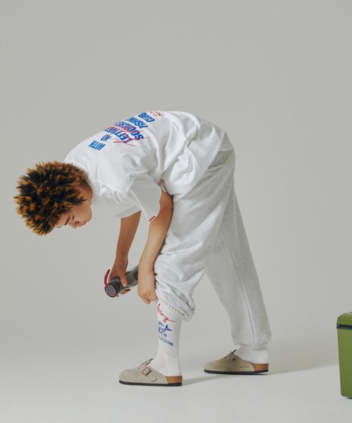 Sourcream(サワークリーム)の「【Sourcream/サワークリーム】FISHスウェットパンツ(スウェットパンツ・メンズ・アッシュグレー/ブラック/グリーン・FREE)」の7枚目の写真